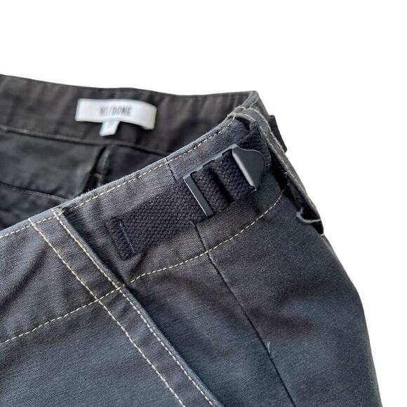 New Without Tags RE/DONE Military Wide Leg Cargo Size 25 - Picture 3 of 9